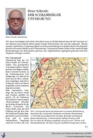 Der Schramberger Untergrund.