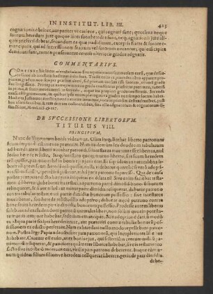 De Successione Libertorum. Titulus VIII.