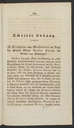 Zweiter Anhang
