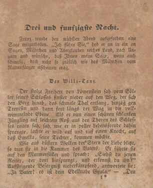 [Drei und funfzigste Nacht. - Fünf und siebzigste Nacht.]