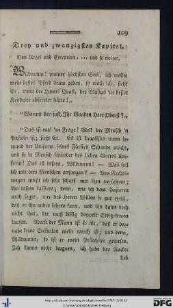 Drey und zwanzigstes Kapitel.