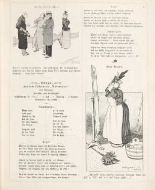 "In der Zerstreutheit" "Eine Naive"