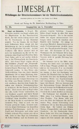 Nr. 25 (5. Dezember 1897)