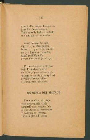 En busca del Mataco