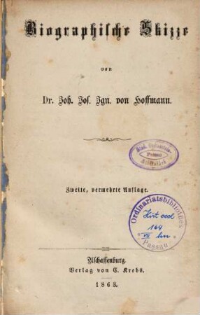 Biographische Skizze