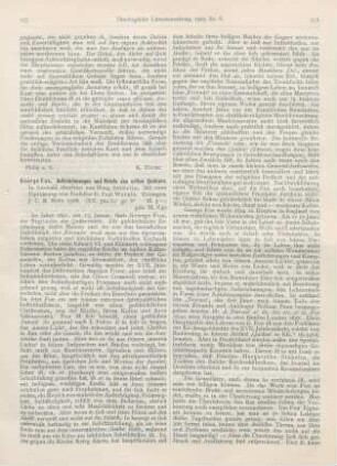 177-179 [Rezension] Fox, George, Aufzeichnungen und Briefe des ersten Quäkers. In Auswahl übersetzt von Marg. Stähelin