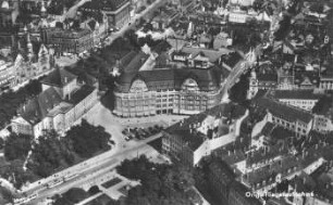 Leipzig. Orig.-Fliegeraufnahme