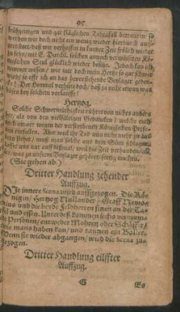 eilffter Auffzug.