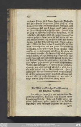 171. Die Milch, ein Mittel zur Verschönerung der hölzernen Möbeln.