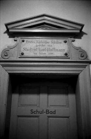 Unzulängliche Raumverhältnisse in der Lidellschule.