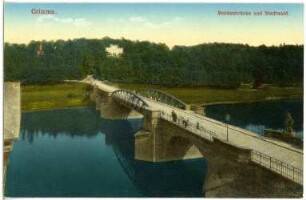 Grimma. Muldenbrücke und Stadtwald