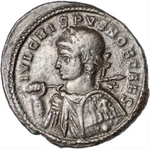 Münze, Follis, 322 - 323