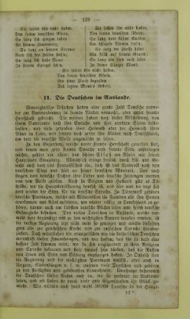 11. Die Deutschen im Auslande