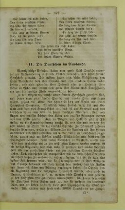 11. Die Deutschen im Auslande