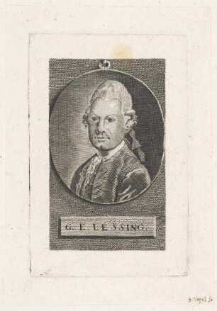 Bildnis des G. E. Lessing