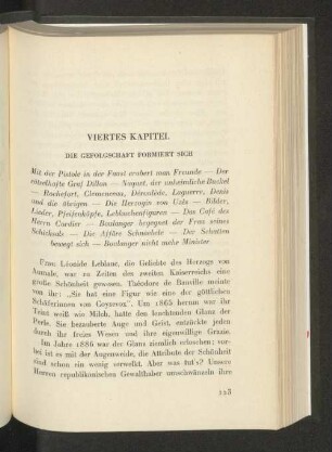 Viertes Kapitel Die Gefolgschaft formiert sich