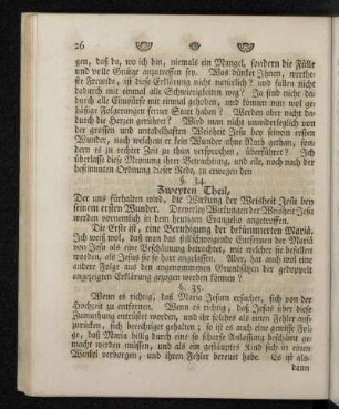 §. 34. Zweyten Theil,