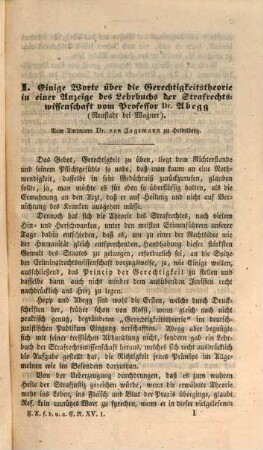 Annalen der deutschen und ausländischen Criminal-Rechtspflege. 15. 1841
