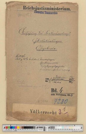 Ostgebiete.- Gebietsabtretungen: Bd. 4