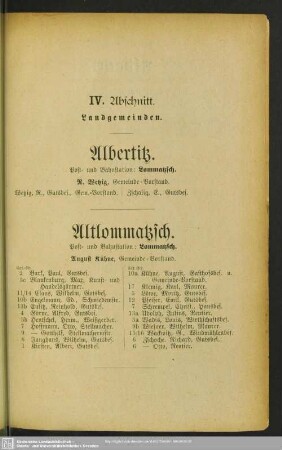 Altlommatzsch