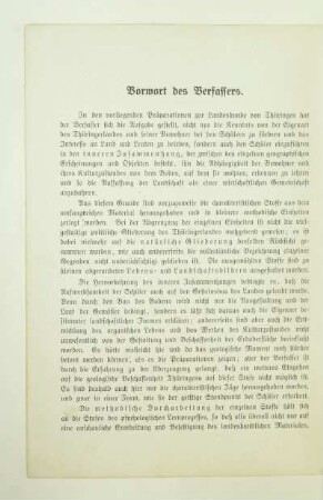Vorwort des Verfassers