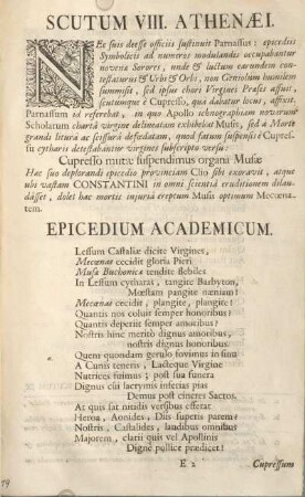 Scutum VIII. Athemæi.
