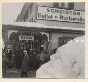 Wengen, Jungfrau, Zwischenstation Scheidegg