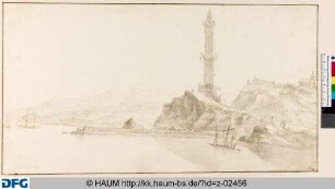 Der Leuchtturm von Genua