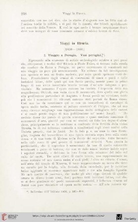 Viaggi in Etruria