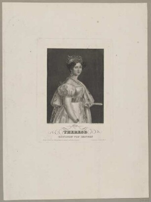 Bildnis der Therese von Bayern