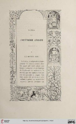 2. Pér. 9.1874: Notes sur l'orfévrerie anglaise, 1, Le Moyen Âge