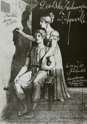 Plakat der Staatlichen Museen zu Berlin