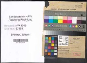 Entnazifizierung Johann Brenner , geb. 08.08.1898 (Lehrer)