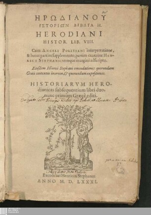 [H]ērōdianu || Historiōn Biblia 8