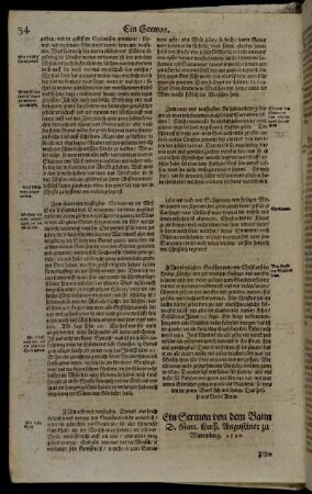 Ein Sermon von dem Bann D. Mart. Luth. Augustiner zu Wittemberg 1520.