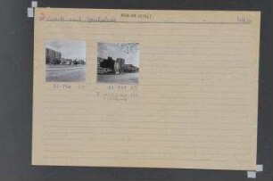 Straßenansichten. Berlin, Mitte, Kurstraße