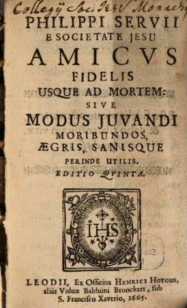 Amicus fidelis usque ad mortem