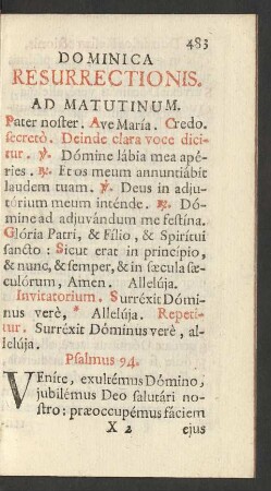 Dominica Resurrectionis
