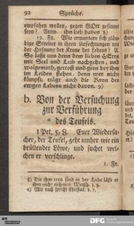 b. Von der Versuchung zur Verführung