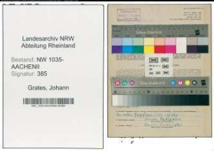 Entnazifizierung Johann Grates , geb. 08.04.1916 (Steiger)