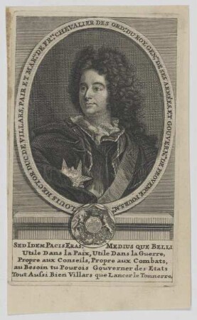 Bildnis des Louis Hector, Duc de Villars
