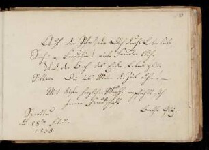 Eintrag (Sprottau, 28.02.1838) von Glix