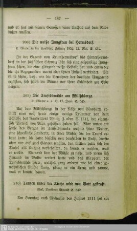 209. Die Teufelsmühle am Wilischberge
