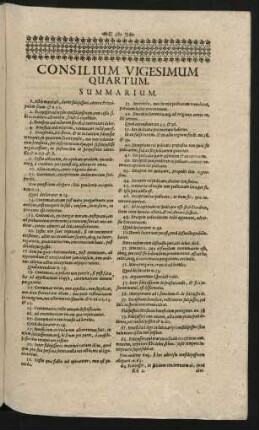 Consilium Vigesimum Quartum