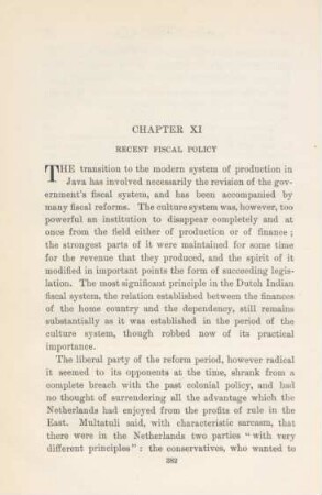 Chapter XI. Recent fiscal policy