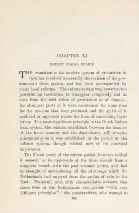 Chapter XI. Recent fiscal policy