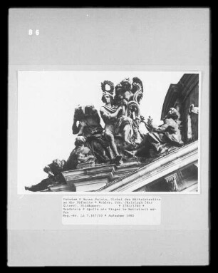 Apollo als Sieger im Wettstreit mit Pan