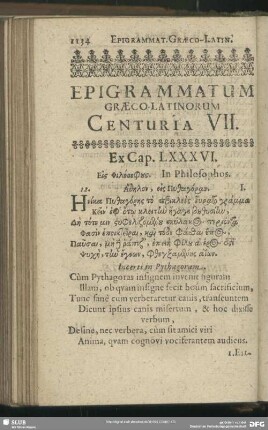 Centuria VII.