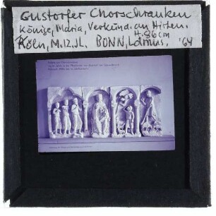 unbekannt, Gustorfer Chorschranken