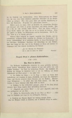 August Graf v. Platen-Hallermünde